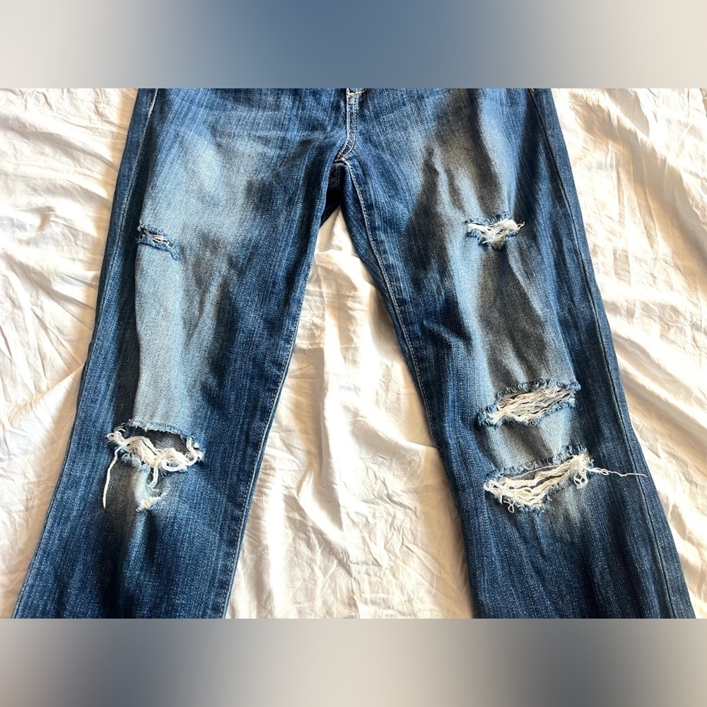 Joe’s Jeans Women’s Quality Distressed Blue Jeans Size 25 - Picture 3 of 13
